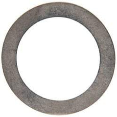 Made in USA - 0.3mm Thick, 16mm Inside x 22mm OD, Round Shim - 9/16" Screw, Uncoated 302/304 Stainless Steel - All Tool & Supply