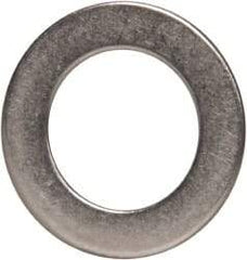 Made in USA - 0.51mm Thick, 10mm Inside x 16mm OD, Round Shim - 5/16" Screw, Uncoated 302/304 Stainless Steel - All Tool & Supply