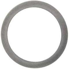 Made in USA - 0.51mm Thick, 40mm Inside x 50mm OD, Round Shim - Uncoated 302/304 Stainless Steel - All Tool & Supply