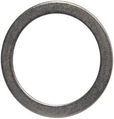 Made in USA - 0.039" Thick, 35mm Inside x 45.01mm OD, Round Shim - Uncoated 302/304 Stainless Steel - All Tool & Supply