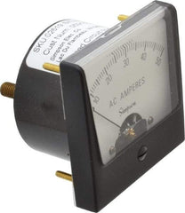 Simpson Electric - Analog, AC Ammeter, Panel Meter - 60 Hz, 0.001 Ohms at 60 Hz - All Tool & Supply