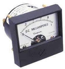 Simpson Electric - Analog, AC Voltmeter, Panel Meter - 60 Hz, 50000 Ohms at 60 Hz, 300 VAC - All Tool & Supply