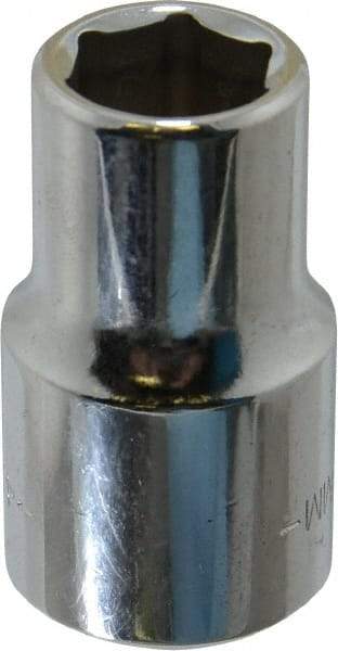 Blackhawk by Proto - 1/2" Drive, Standard Hand Socket - 6 Points, 1-1/2" OAL, Chrome Finish - All Tool & Supply