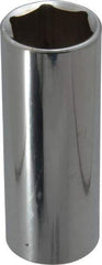 Blackhawk by Proto - 1/2" Drive, Deep Hand Socket - 6 Points, 3-3/32" OAL, Chrome Finish - All Tool & Supply