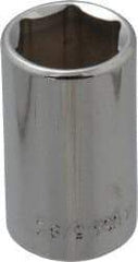 Blackhawk by Proto - 5/8", 1/2" Drive, Standard Hand Socket - 6 Points, 1-1/2" OAL, Chrome Finish - All Tool & Supply