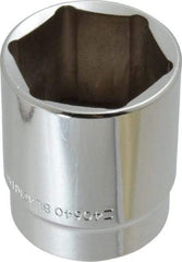 Blackhawk by Proto - 1-1/4", 1/2" Drive, Standard Hand Socket - 6 Points, 1-55/64" OAL - All Tool & Supply