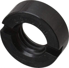 Sopko - 7/8" Diam Grinding Wheel Spindle Slotted Nut - 1/2-13 Thread Size, Right Handed, 5/16" Thick - All Tool & Supply