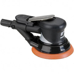 Dynabrade - 12,000 OPM, 18 CFM Air Consumption, Palm Air Orbital Sander - Round Pad, 1/4 NPT Inlet - All Tool & Supply