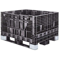 Akro-Mils - 47-5/8" Long x 39-3/4" Wide x 33-7/8" High Polyethylene Collapsible Bulk Box Container with 2 Gates - 2,500 Lb. Load Capacity - All Tool & Supply