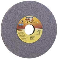 Norton - 14" Diam x 5" Hole x 1-1/2" Thick, J Hardness, 60 Grit Surface Grinding Wheel - Silicon Carbide, Type 1, Medium Grade, 1,800 Max RPM, Vitrified Bond, No Recess - All Tool & Supply