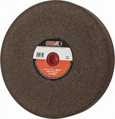 Camel Grinding Wheels - 60 Grit Aluminum Oxide Bench & Pedestal Grinding Wheel - 14" Diam x 1-1/2" Hole x 2" Thick, 1773 Max RPM, M Hardness, Medium Grade , Vitrified Bond - All Tool & Supply