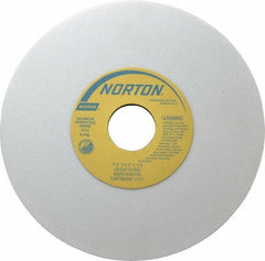 Norton - 7" Diam x 1-1/4" Hole x 1/4" Thick, K Hardness, 60 Grit Surface Grinding Wheel - Aluminum Oxide, Type 1, Medium Grade, 3,600 Max RPM, Vitrified Bond, No Recess - All Tool & Supply