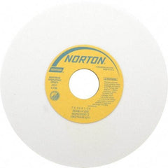 Norton - 7" Diam x 1-1/4" Hole x 1/4" Thick, K Hardness, 80 Grit Surface Grinding Wheel - Aluminum Oxide, Type 1, Medium Grade, 3,600 Max RPM, Vitrified Bond, No Recess - All Tool & Supply