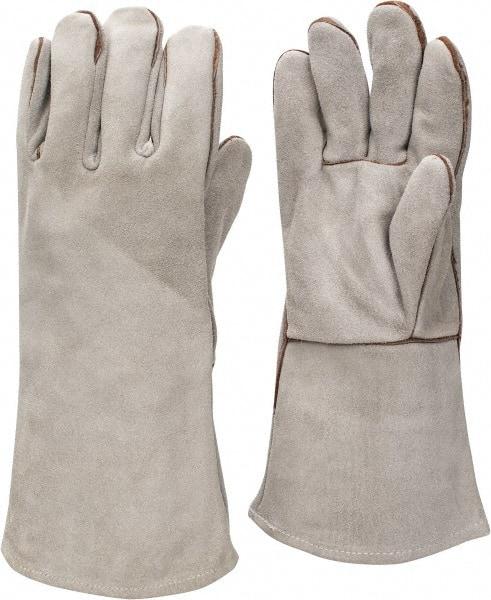 MCR Safety - Size XL Cowhide Welding Glove - 13" OAL, Gauntlet Cuff - All Tool & Supply