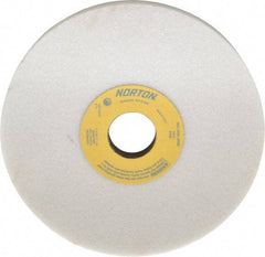 Norton - 7" Diam x 1-1/4" Hole x 3/4" Thick, I Hardness, 46 Grit Surface Grinding Wheel - Aluminum Oxide, Type 5, Coarse Grade, 3,600 Max RPM, Vitrified Bond, One-Side Recess - All Tool & Supply