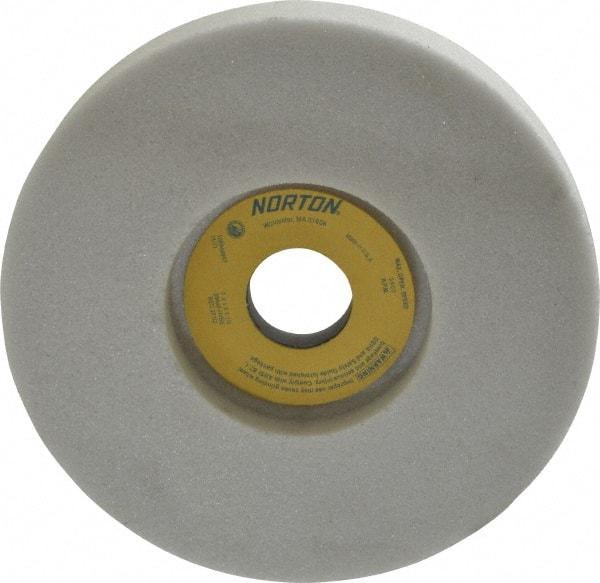 Norton - 7" Diam x 1-1/4" Hole x 1" Thick, H Hardness, 46 Grit Surface Grinding Wheel - Aluminum Oxide, Type 5, Coarse Grade, 3,600 Max RPM, Vitrified Bond, One-Side Recess - All Tool & Supply