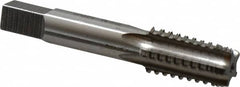 Reiff & Nestor - 1/8-27 NPTF, 5 Flutes, Bright Finish, High Speed Steel, Interrupted Thread Pipe Tap - Exact Industrial Supply