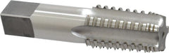 Reiff & Nestor - 1/2-14 NPTF, 5 Flutes, Bright Finish, High Speed Steel, Interrupted Thread Pipe Tap - Exact Industrial Supply