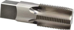 Reiff & Nestor - 1 - 11-1/2 NPSF Thread, 5 Flute Standard Pipe Tap - 3-3/4" OAL, 1-3/4" Thread Length, 1-1/8" Shank Diam, Bright Finish, High Speed Steel - Exact Industrial Supply