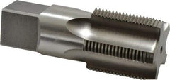 Reiff & Nestor - 1-1/4 - 11-1/2 NPSF Thread, 5 Flute Standard Pipe Tap - 4" OAL, 1-3/4" Thread Length, 1-5/16" Shank Diam, Bright Finish, High Speed Steel - Exact Industrial Supply