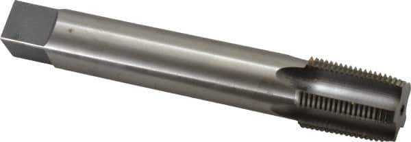 Reiff & Nestor - 3/4-14 NPT, 5 Flute, Bright Finish, High Speed Steel, Extension Pipe Tap - 6" OAL, 29/32" Shank Diam, 0.679" Square Size, 11/16" Square Length, Series 126G - All Tool & Supply