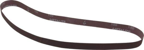 Norton - 1" Wide x 42" OAL, 150 Grit, Aluminum Oxide Abrasive Belt - Aluminum Oxide, Very Fine, Coated, X Weighted Cloth Backing, Series R228 - All Tool & Supply