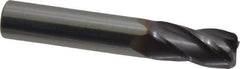 Niagara Cutter - 1/2", 4 Flute, Solid Carbide, 0.06" Corner Radius End Mill - 3" OAL, 30° Helix, 1" LOC, Right Hand Cut - All Tool & Supply