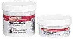 Loctite - 1 Lb Kit Silver Epoxy Resin Putty - -20 to 200°F Operating Temp, 6 hr Full Cure Time, Series 135 - All Tool & Supply