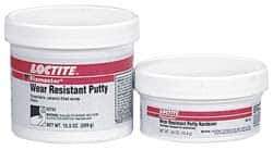 Loctite - 1 Lb Kit Gray Epoxy Resin Putty - -20 to 225°F Operating Temp, 6 hr Full Cure Time, Series 135 - All Tool & Supply