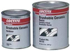 Loctite - 2 Lb Kit Gray Epoxy Resin Filler/Repair Caulk - 248°F Max Operating Temp, 6 hr Full Cure Time, Series 209 - All Tool & Supply