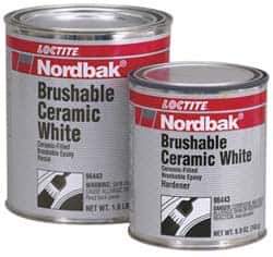 Loctite - 2 Lb Kit White Epoxy Resin Filler/Repair Caulk - 200°F Max Operating Temp, 5 hr Full Cure Time, Series 209 - All Tool & Supply