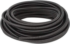 Hubbell Wiring Device-Kellems - 3/8" Trade Size, 100' Long, Flexible Liquidtight Conduit - PVC, 12.6mm ID, Black - All Tool & Supply