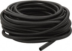 Hubbell Wiring Device-Kellems - 1/2" Trade Size, 100' Long, Flexible Liquidtight Conduit - PVC, 16.1mm ID, Black - All Tool & Supply