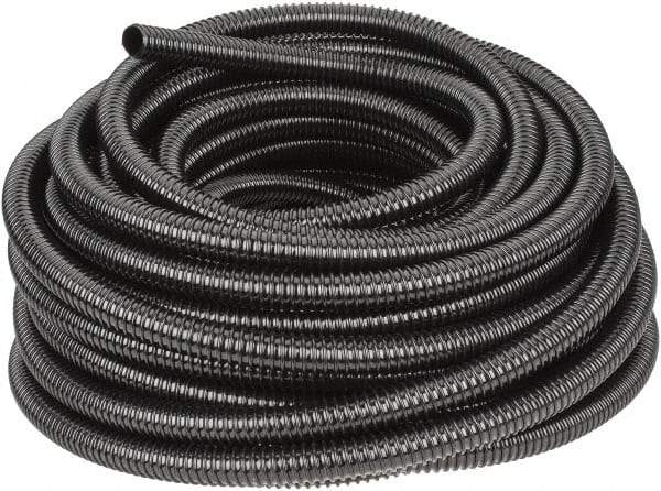 Hubbell Wiring Device-Kellems - 3/4" Trade Size, 100' Long, Flexible Liquidtight Conduit - PVC, 21.1mm ID, Black - All Tool & Supply