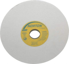 Norton - 8" Diam x 1-1/4" Hole x 1/4" Thick, K Hardness, 80 Grit Surface Grinding Wheel - Aluminum Oxide, Type 1, Medium Grade, 3,600 Max RPM, Vitrified Bond, No Recess - All Tool & Supply