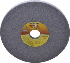 Norton - 8" Diam x 1-1/4" Hole x 1/2" Thick, J Hardness, 46 Grit Surface Grinding Wheel - Aluminum Oxide, Type 1, Coarse Grade, 3,600 Max RPM, Vitrified Bond, No Recess - All Tool & Supply