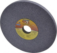 Norton - 8" Diam x 1-1/4" Hole x 1/2" Thick, K Hardness, 46 Grit Surface Grinding Wheel - Aluminum Oxide, Type 1, Coarse Grade, 3,600 Max RPM, Vitrified Bond, No Recess - All Tool & Supply