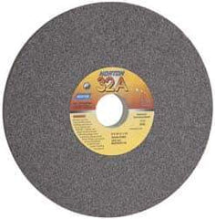 Grier Abrasives - 7" Diam x 1-1/4" Hole x 1/2" Thick, H Hardness, 60 Grit Surface Grinding Wheel - Aluminum Oxide, Type 1, Medium Grade, 3,600 Max RPM, Vitrified Bond, No Recess - All Tool & Supply