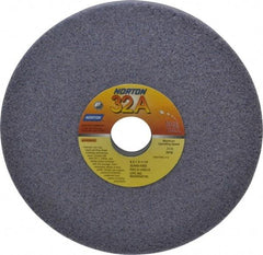 Norton - 8" Diam x 1-1/4" Hole x 1" Thick, I Hardness, 46 Grit Surface Grinding Wheel - Aluminum Oxide, Type 5, Coarse Grade, 3,105 Max RPM, Vitrified Bond, One-Side Recess - All Tool & Supply