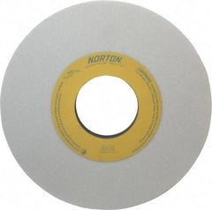 Norton - 10" Diam x 3" Hole x 1" Thick, I Hardness, 46 Grit Surface Grinding Wheel - Aluminum Oxide, Type 1, Coarse Grade, 2,485 Max RPM, Vitrified Bond, No Recess - All Tool & Supply