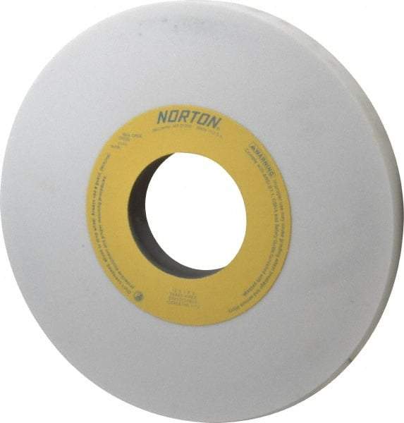 Norton - 10" Diam x 3" Hole x 1" Thick, K Hardness, 60 Grit Surface Grinding Wheel - Aluminum Oxide, Type 1, Medium Grade, 2,485 Max RPM, Vitrified Bond, No Recess - All Tool & Supply