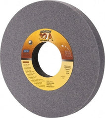 Norton - 10" Diam x 3" Hole x 1" Thick, K Hardness, 60 Grit Surface Grinding Wheel - Aluminum Oxide, Type 1, Medium Grade, 2,485 Max RPM, Vitrified Bond, No Recess - All Tool & Supply