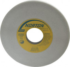 Norton - 12" Diam x 3" Hole x 1" Thick, J Hardness, 46 Grit Surface Grinding Wheel - Aluminum Oxide, Type 1, Coarse Grade, 2,070 Max RPM, Vitrified Bond, No Recess - All Tool & Supply