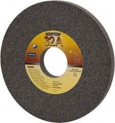 Norton - 12" Diam x 3" Hole x 1" Thick, G Hardness, 46 Grit Surface Grinding Wheel - Aluminum Oxide, Type 1, Coarse Grade, 2,070 Max RPM, Vitrified Bond, No Recess - All Tool & Supply