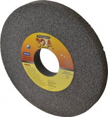 Norton - 12" Diam x 3" Hole x 1" Thick, H Hardness, 46 Grit Surface Grinding Wheel - Aluminum Oxide, Type 1, Coarse Grade, 2,070 Max RPM, Vitrified Bond, No Recess - All Tool & Supply