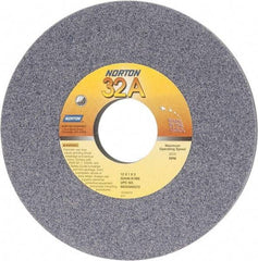 Norton - 12" Diam x 3" Hole x 1" Thick, K Hardness, 46 Grit Surface Grinding Wheel - Aluminum Oxide, Type 1, Coarse Grade, 2,070 Max RPM, Vitrified Bond, No Recess - All Tool & Supply