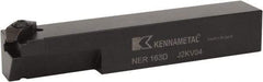 Kennametal - External Thread, Right Hand Cut, 25.4mm Shank Width x 25.4mm Shank Height Indexable Threading Toolholder - 152.4mm OAL, N.3L Insert Compatibility, NE Toolholder, Series Top Notch - All Tool & Supply