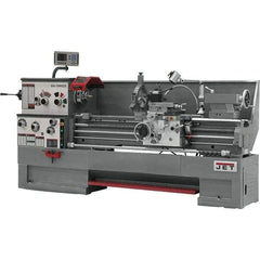 Jet - 18" Swing, 60" Between Centers, 230/460 Volt, Triple Phase Engine Lathe - 7MT Taper, 7-1/2 hp, 25 to 1,800 RPM, 3-1/8" Bore Diam, 40" Deep x 48-7/8" High x 116-1/2" Long - All Tool & Supply