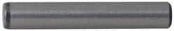 Value Collection - 7/8" Diam x 2-1/2" Pin Length Grade 8 Alloy Steel Standard Dowel Pin - C 50-58 Hardness, 156,000 Lb Breaking Strength, 1 Beveled & 1 Rounded End - All Tool & Supply