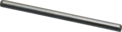 Value Collection - 1/16" Diam x 1" Pin Length Grade 8 Alloy Steel Standard Dowel Pin - C 50-58 Hardness, 800 Lb Breaking Strength, 1 Beveled & 1 Rounded End - All Tool & Supply